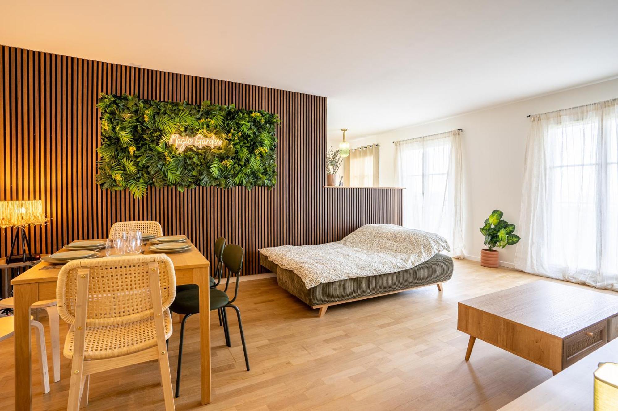 Magic Garden 6 Personnes Parking Prive A 20m Du Rer * Serris